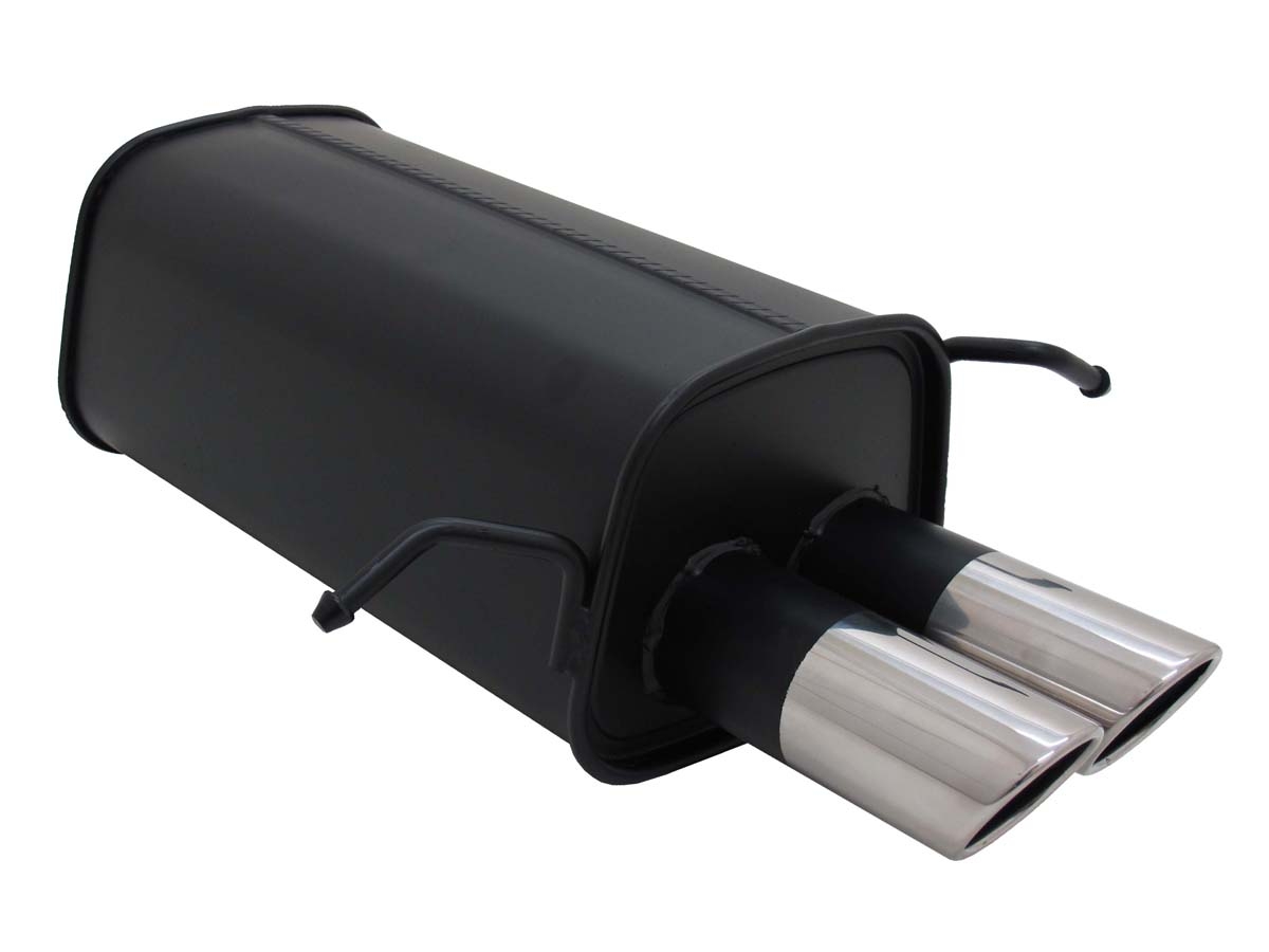 NOVUS ESD für MERCEDES C-Klasse 2x76mm SR-Design