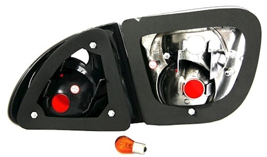 Rückleuchten für Seat Leon 1M in Schwarz