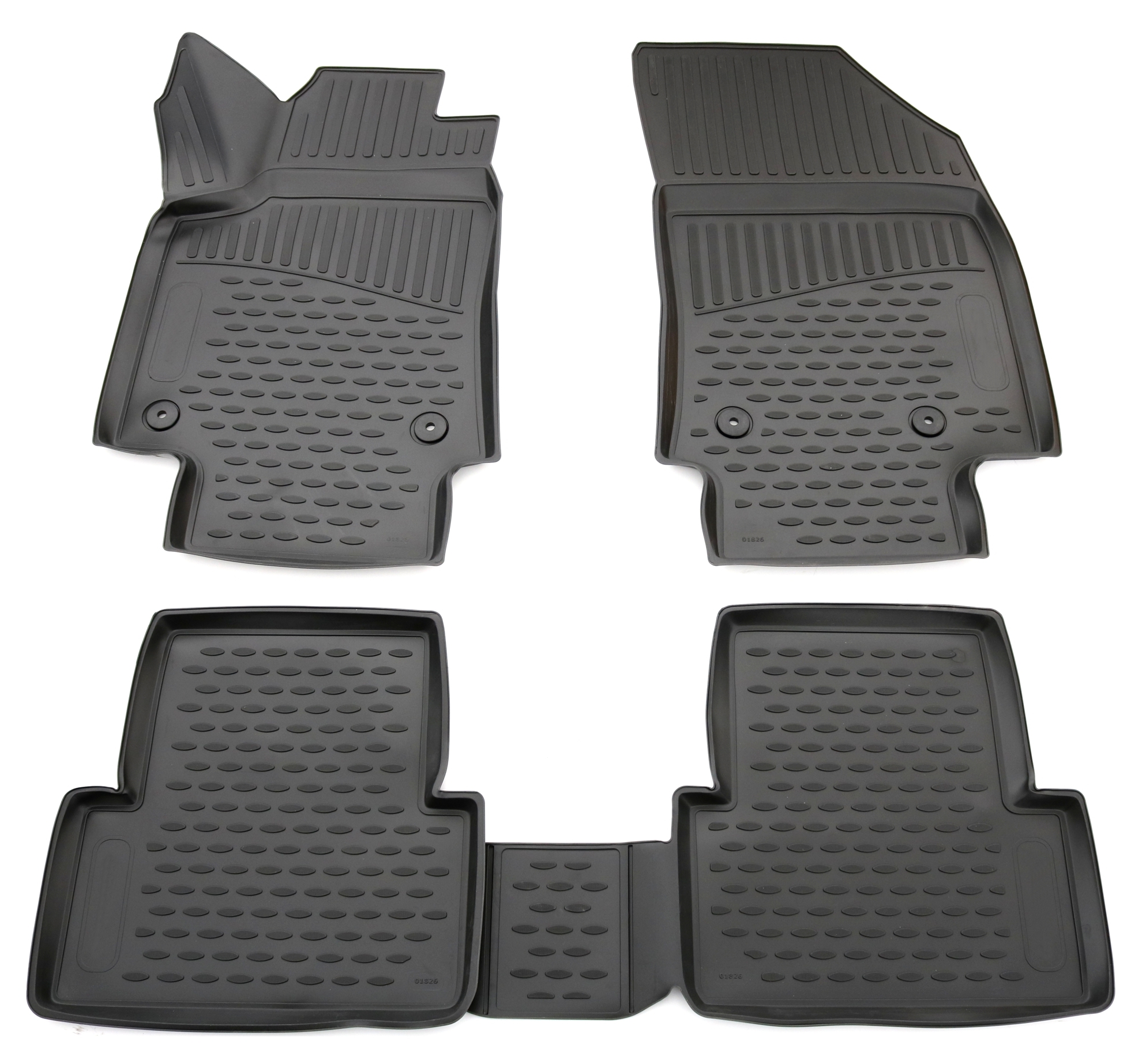 TPE Gummi Fußmatten für Citroen C3 Aircross