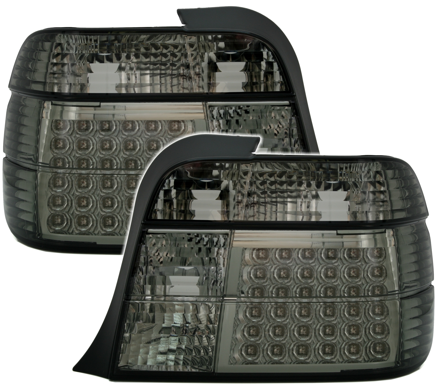 LED Rückleuchten für 3er BMW E36 Compact in Smoke