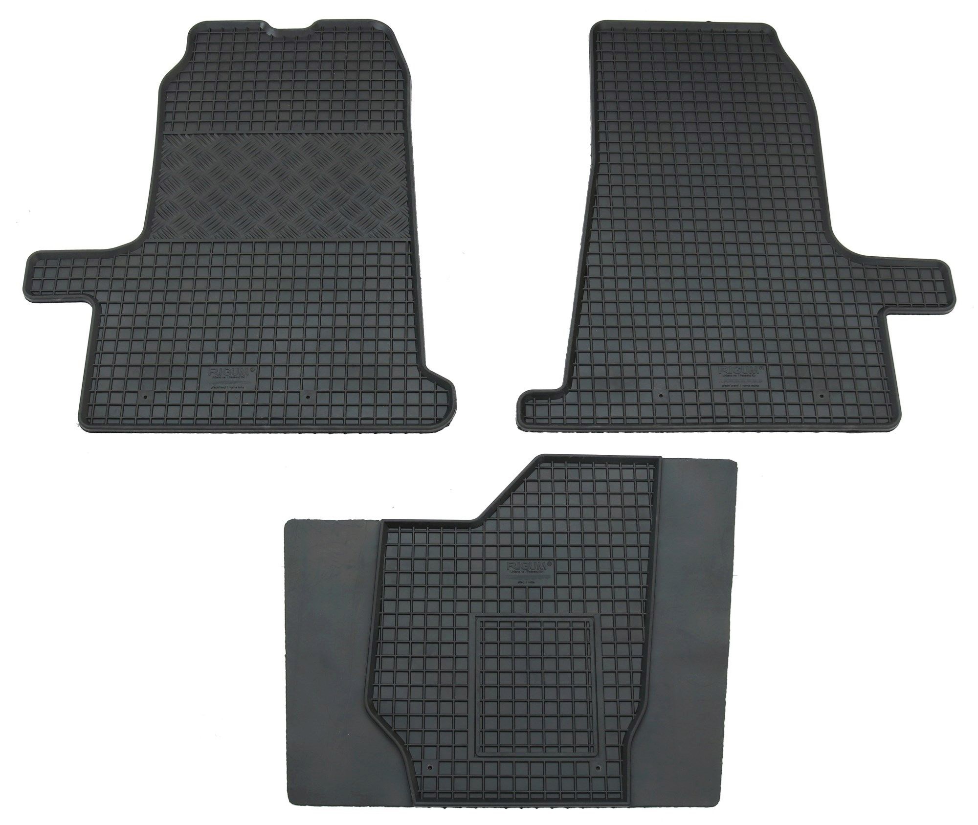 Gummi Fußmatten für Ford Transit