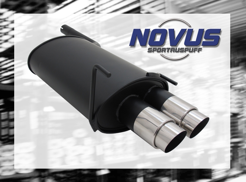 NOVUS ESD für Mercedes W202 W208 2x90mm GP-Design