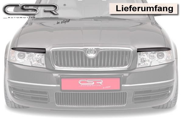 CSR Scheinwerferblenden für Skoda Superb