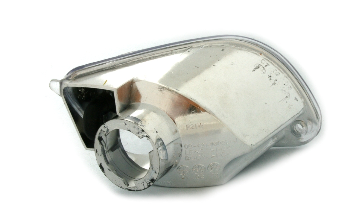 Frontblinker für Ford Focus MK1 in Klarglas Chrom 