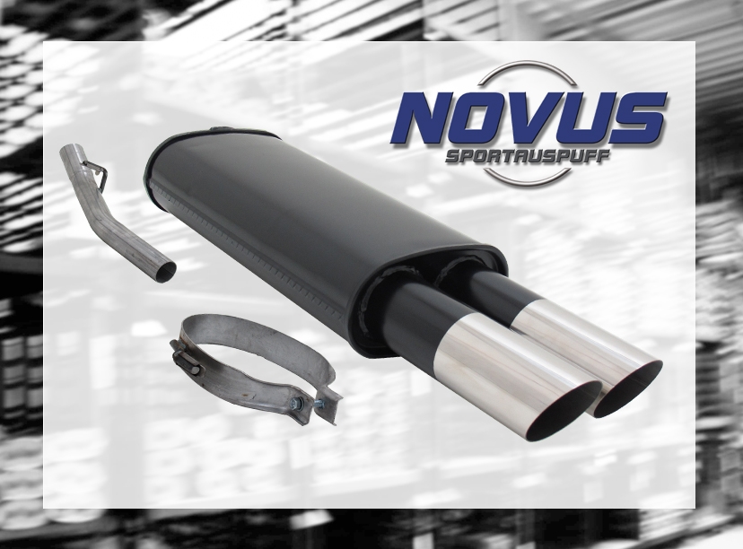 NOVUS ESD für Opel Vectra A 2x 76mm MS-Design