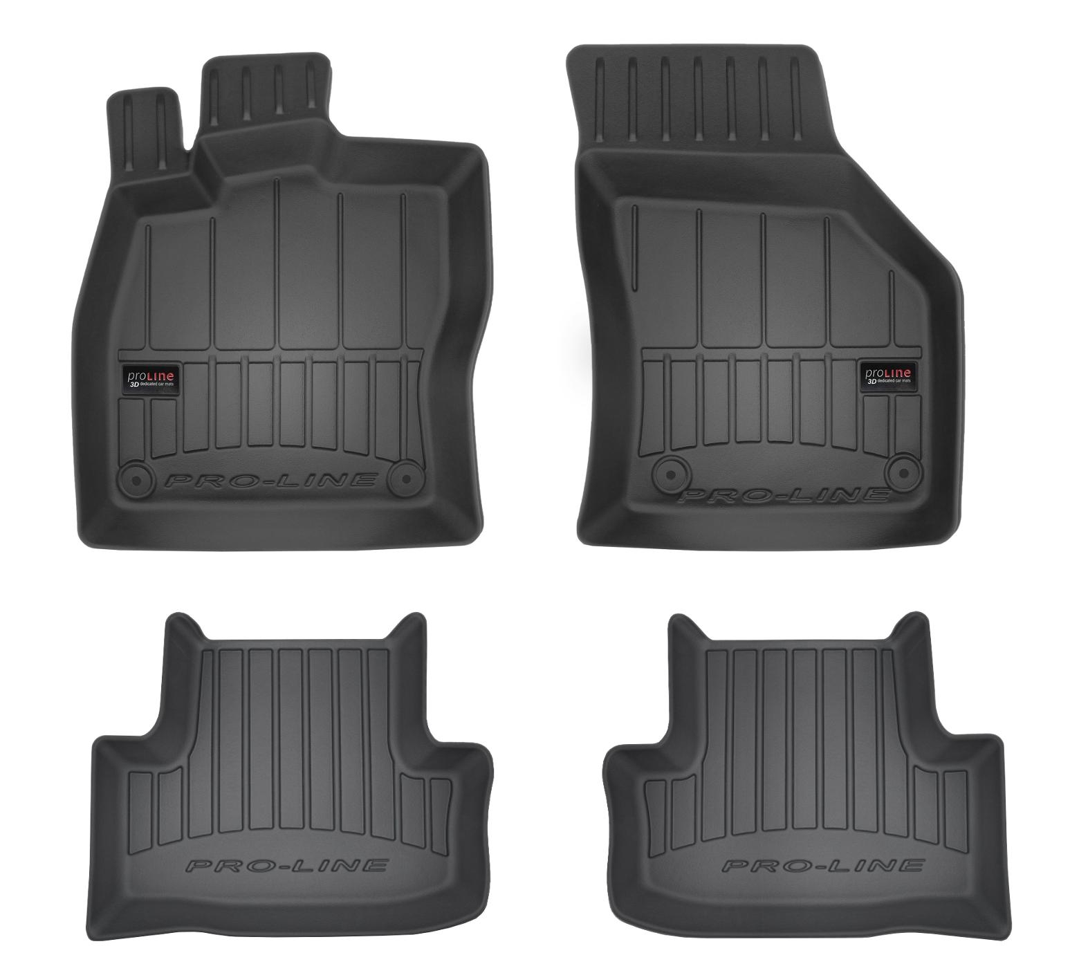 3D Gummifußmatten für Skoda Karoq