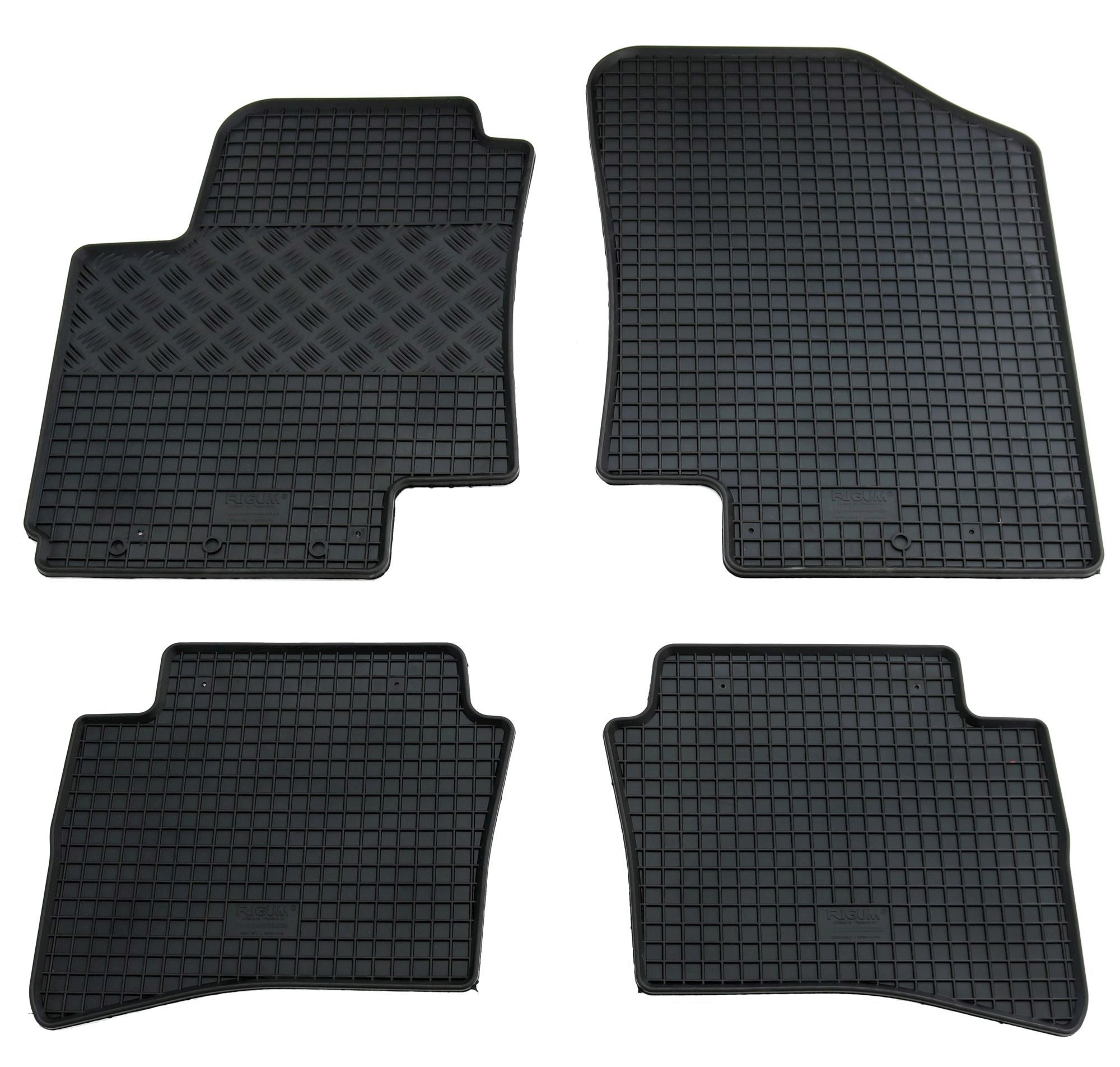 Gummi Fußmatten für Hyundai i20