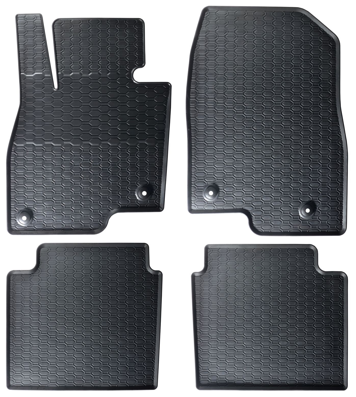 Gummifußmatten für Mazda 6 III Limo