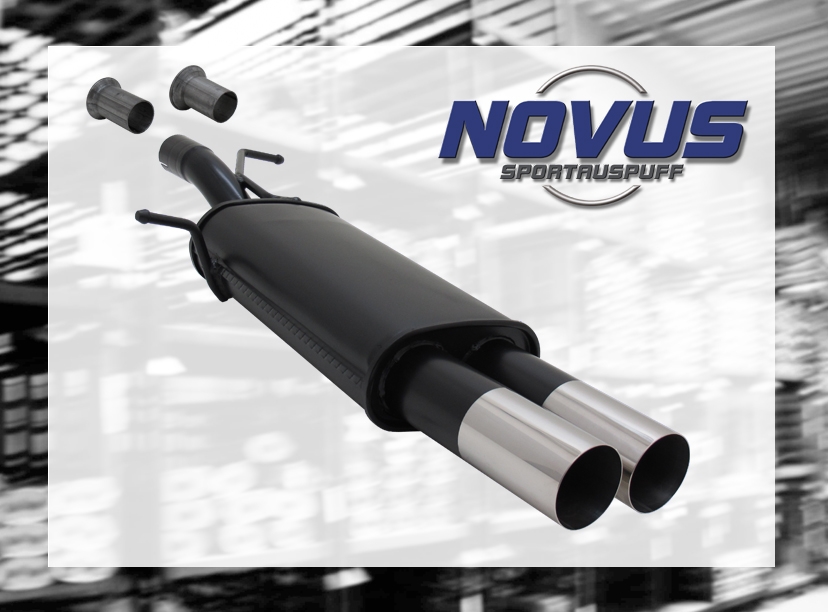 NOVUS ESD für Citroen C4 + Peugeot 307 2x 76mm RL