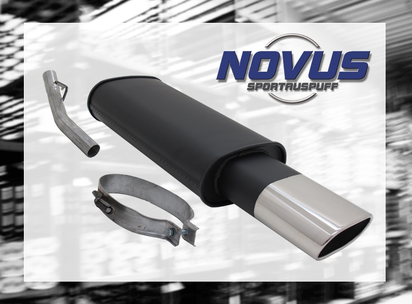 NOVUS ESD für Opel Vectra A 135x75mm Oval