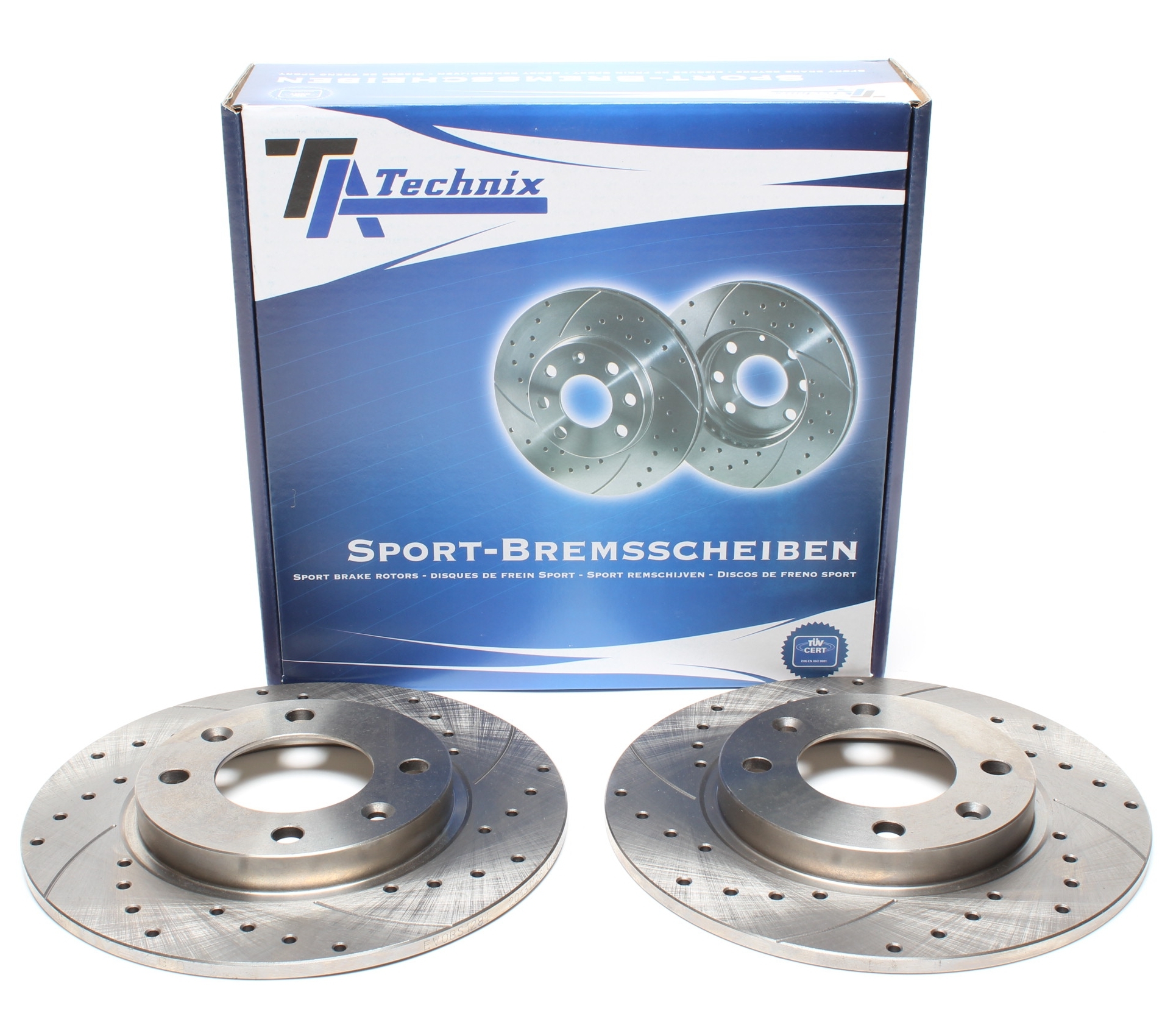TA-Technix Sport Bremsscheiben Satz / HA