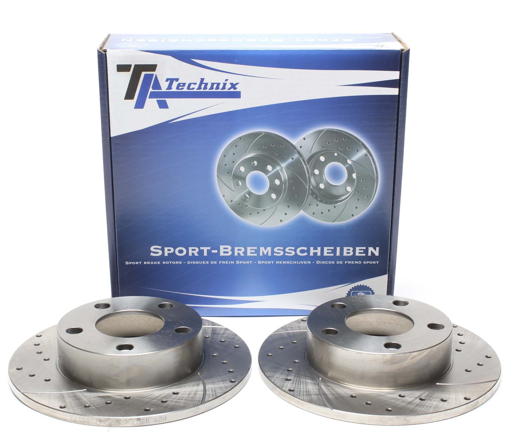 TA-Technix Sport Bremsscheiben Satz / HA