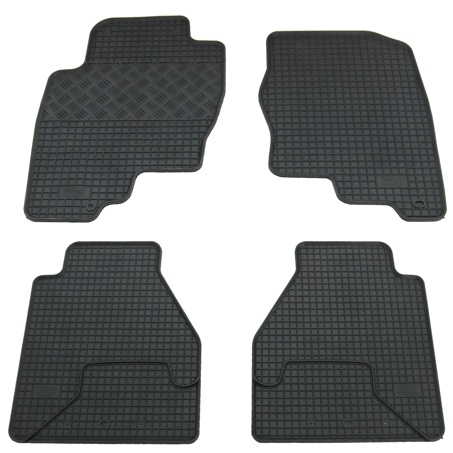 Gummi Fußmatten für Nissan Pathfinder + Navara