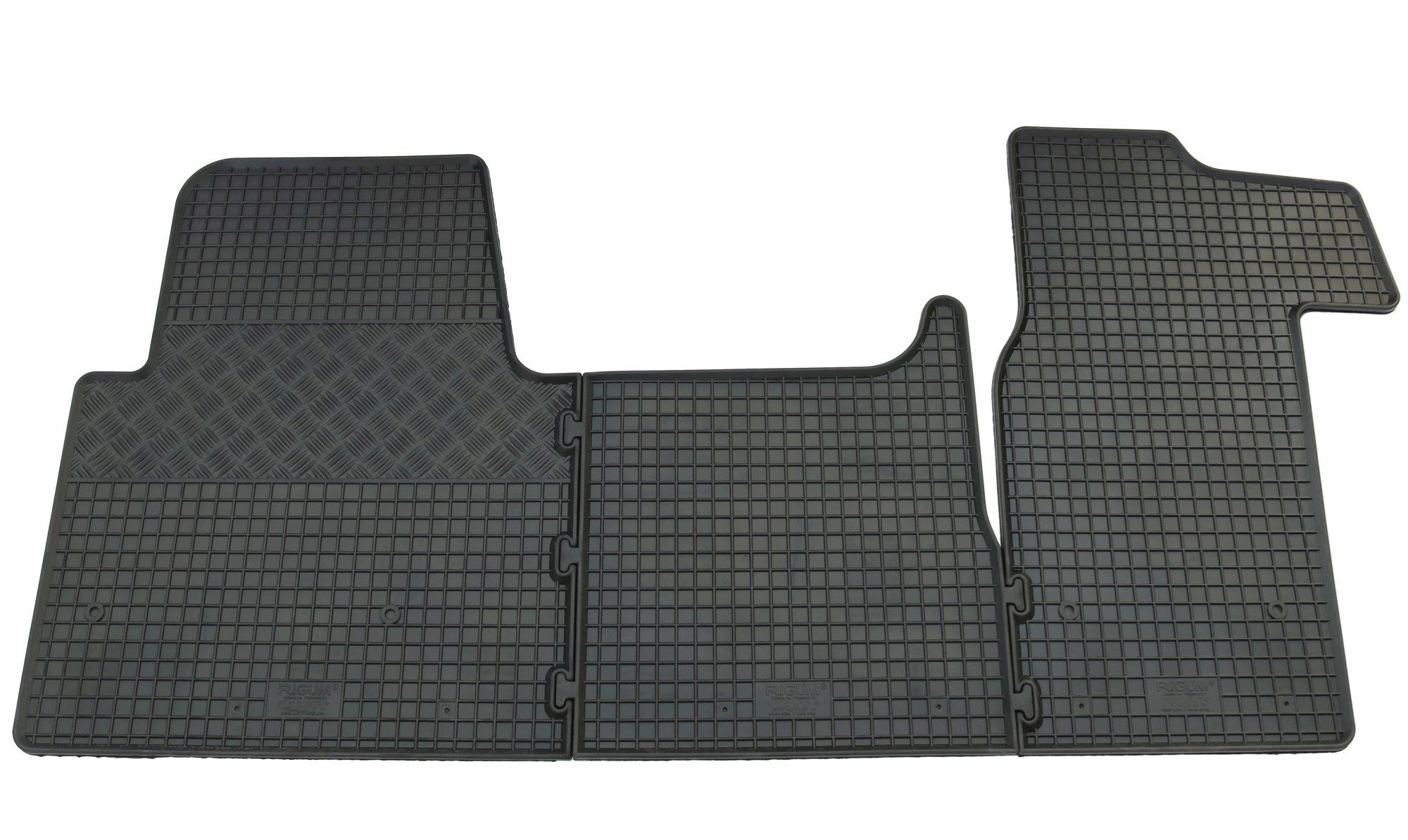 Gummi Fußmatten für Renault Master 3 + Opel Movano