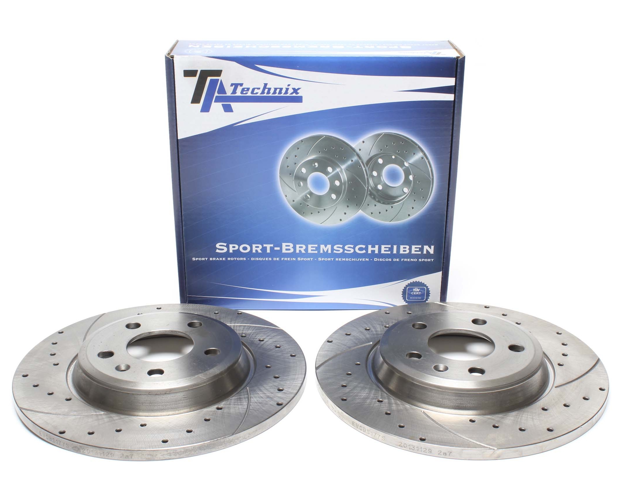 TA-Technix Sport Bremsscheiben Satz / HA