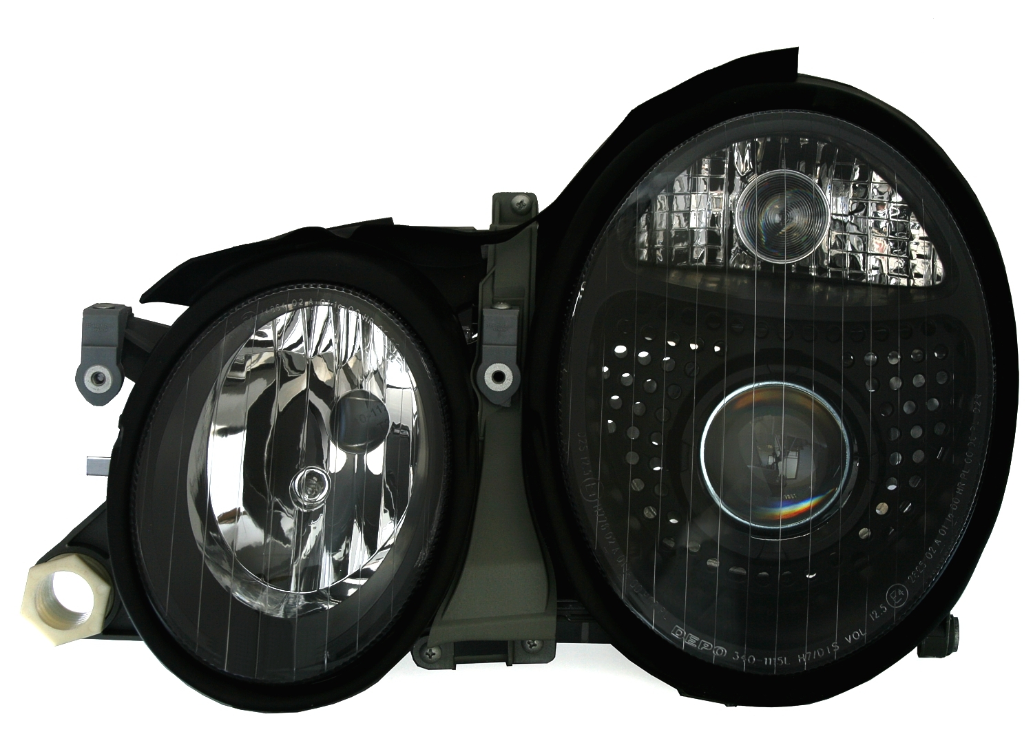 Xenon Scheinwerfer Set für Mercedes W208 in Schw.