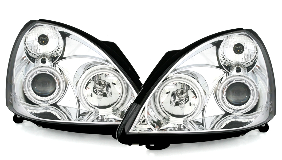 CCFL Angel Eyes Scheinwerfer Renault Clio B