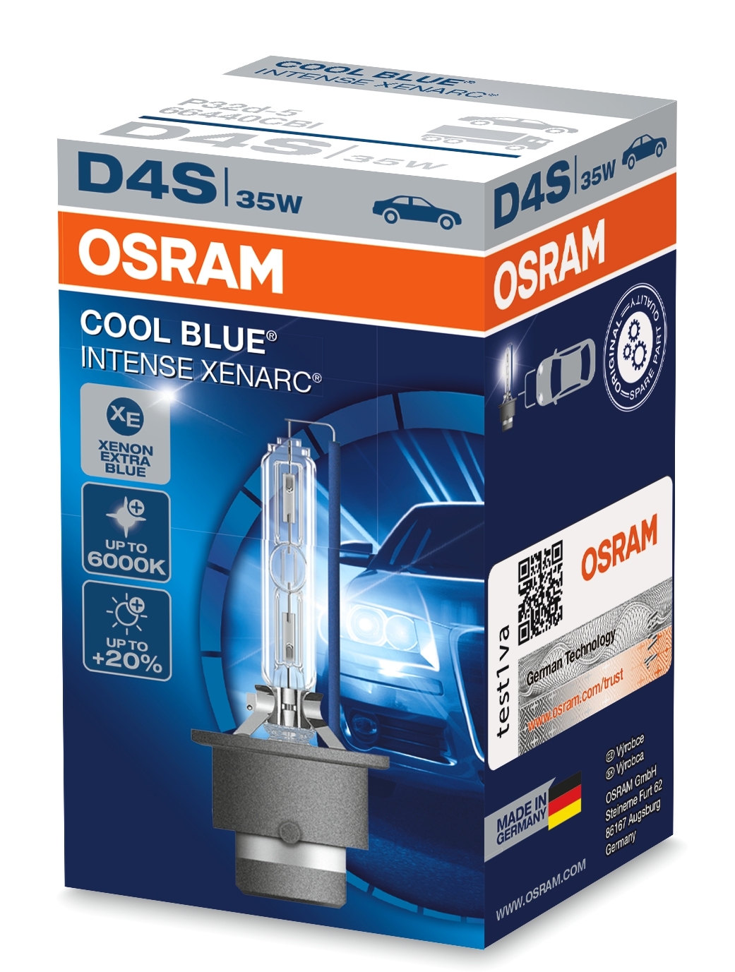 OSRAM Xenarc Cool Blue D4S Xenon