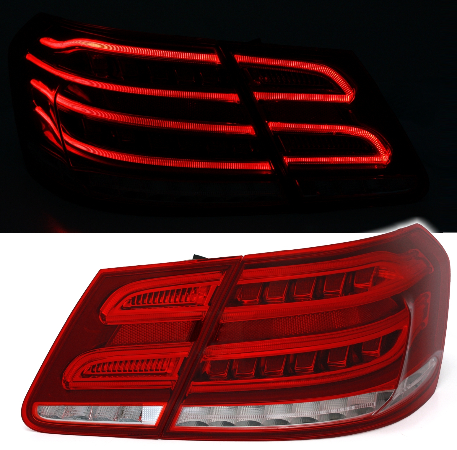 LED Rückleuchten Set für Mercedes W212 in Rot
