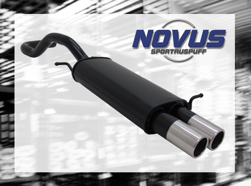 NOVUS ESD für Seat Ibiza 6K 2x76mm Design