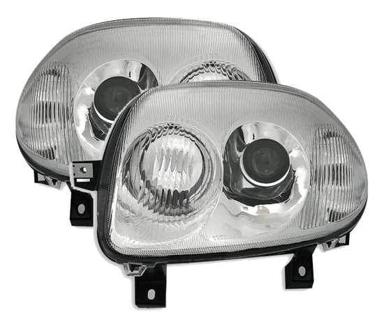 Scheinwerfer für Renault Clio 2 / V6-Optik        