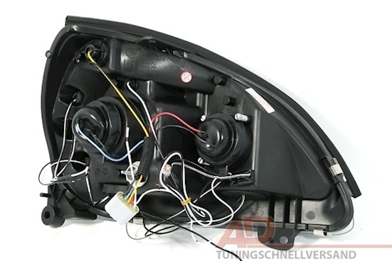 Angel Eyes Scheinwerfer Chrom für Renault Clio B