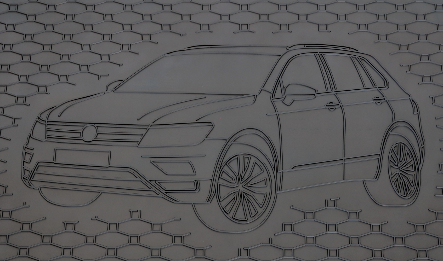 Kofferraumwanne für VW Tiguan 2
