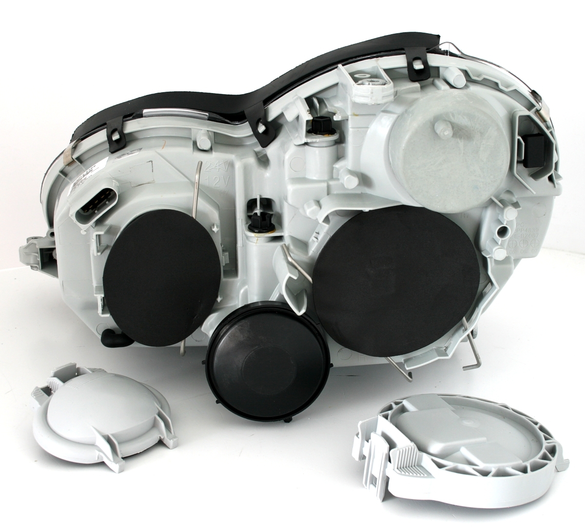 Scheinwerfer für Mercedes W203 C-Klasse in Chrom