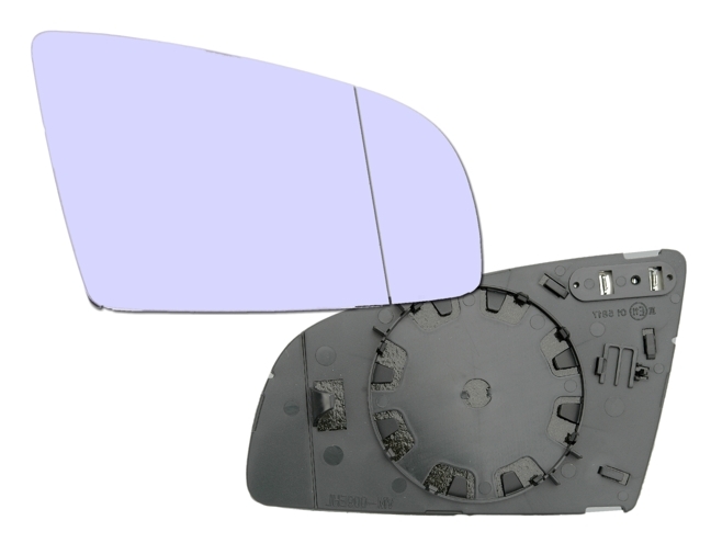Spiegelglas für Audi A3 8P + A6 4F / rechts