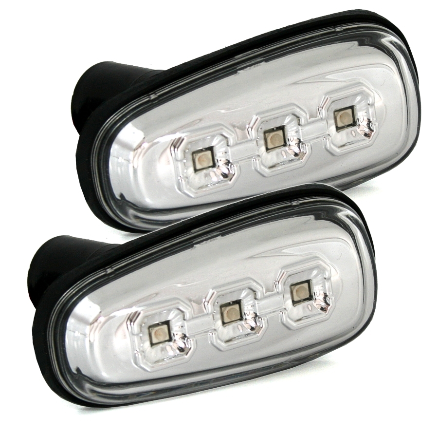 LED Seitenblinker für Opel Astra G, Zafira Chrom