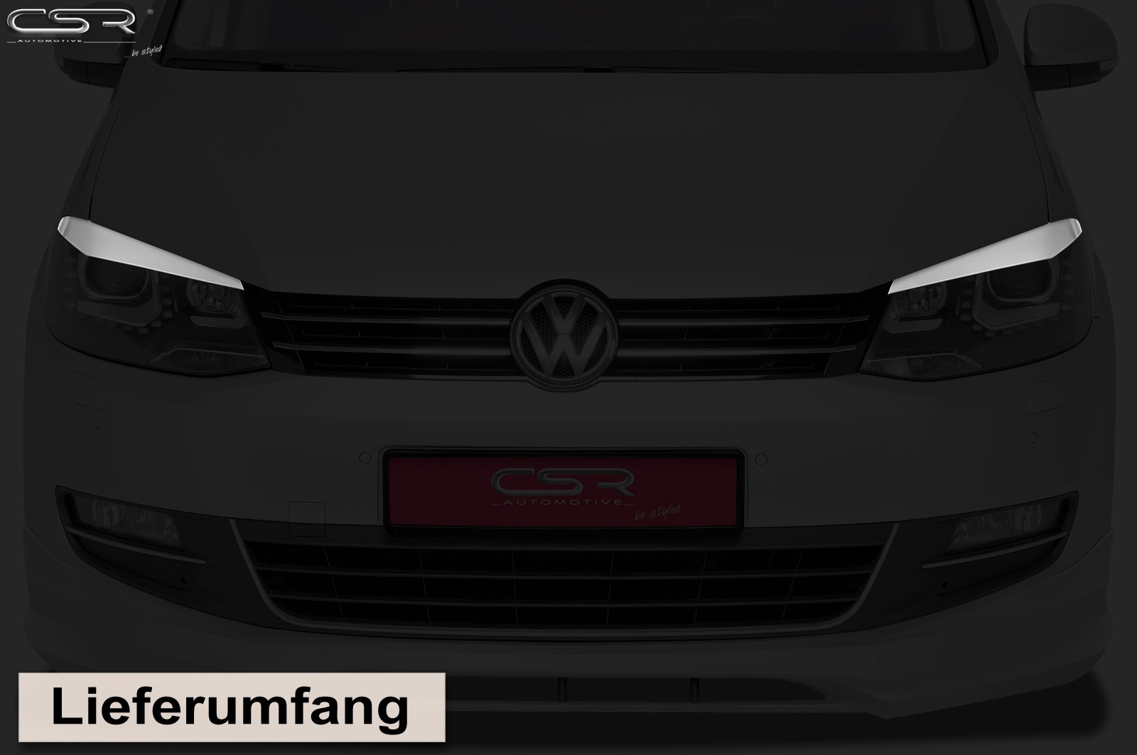 CSR Scheinwerferblenden für VW Sharan 2010-