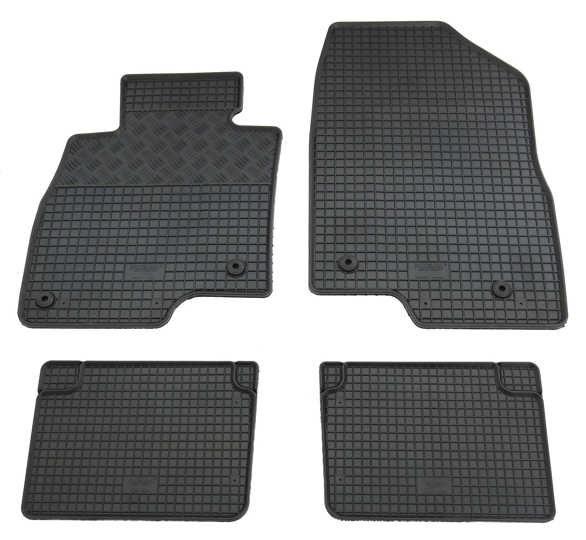 Gummi Fußmatten für Mazda 3 + 6