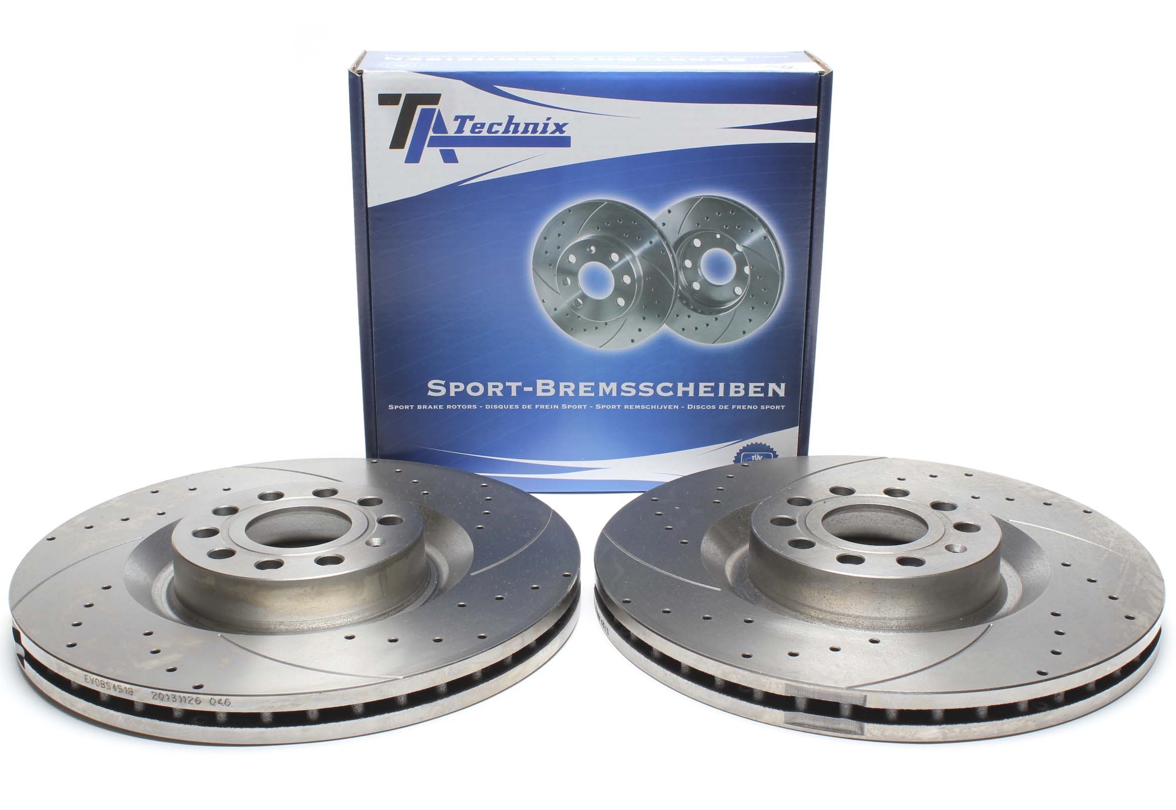 TA-Technix Sport Bremsscheiben Satz / HA
