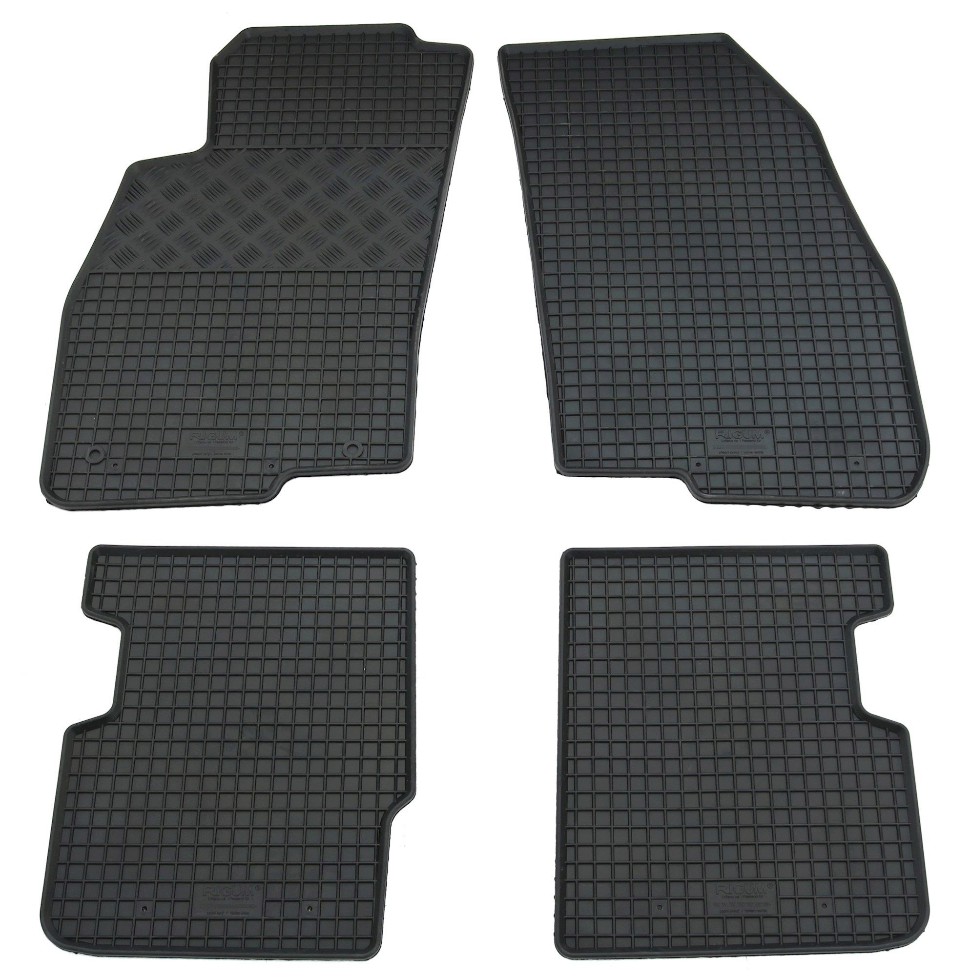 Gummi Fußmatten für Fiat Punto Evo