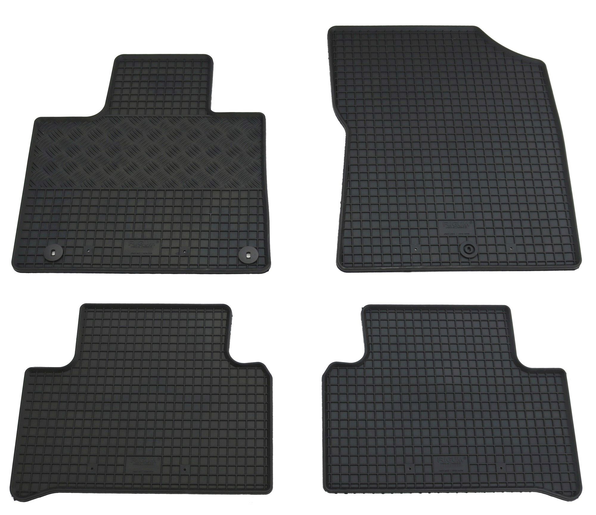 Gummi Fußmatten für Kia Sorento 4 Typ MQ4