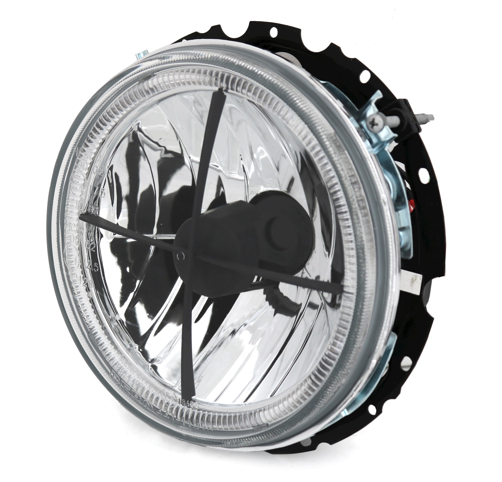 Angel Eyes Scheinwerfer für VW Golf 1 in Chrom