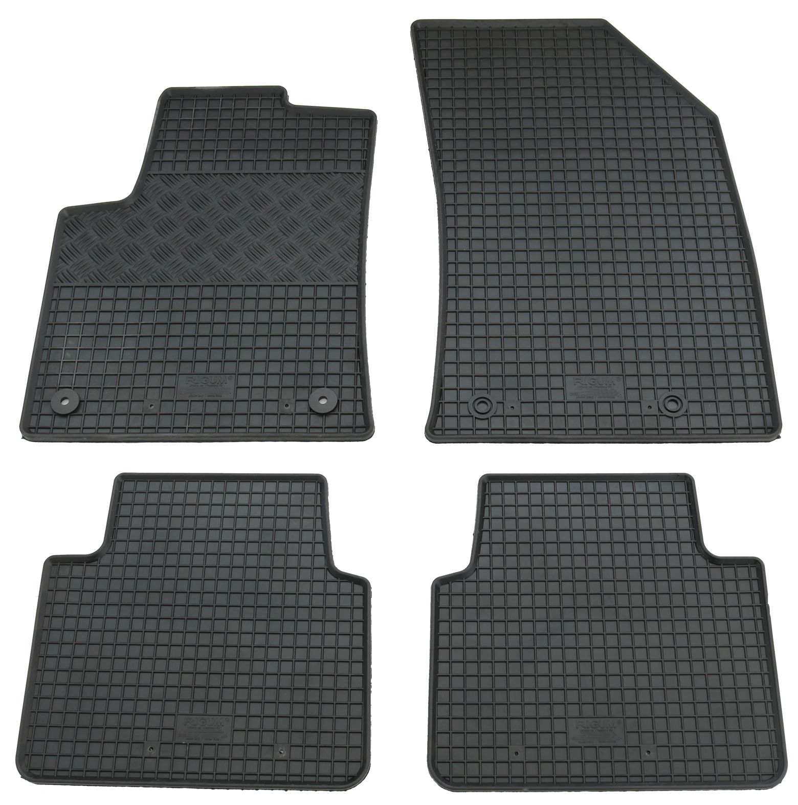 Gummi Fußmatten für Opel Crossland X