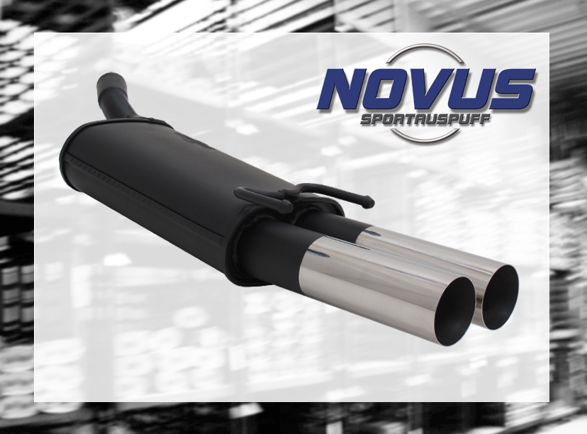 NOVUS ESD für Opel Tigra A 2x76mm RL-Design