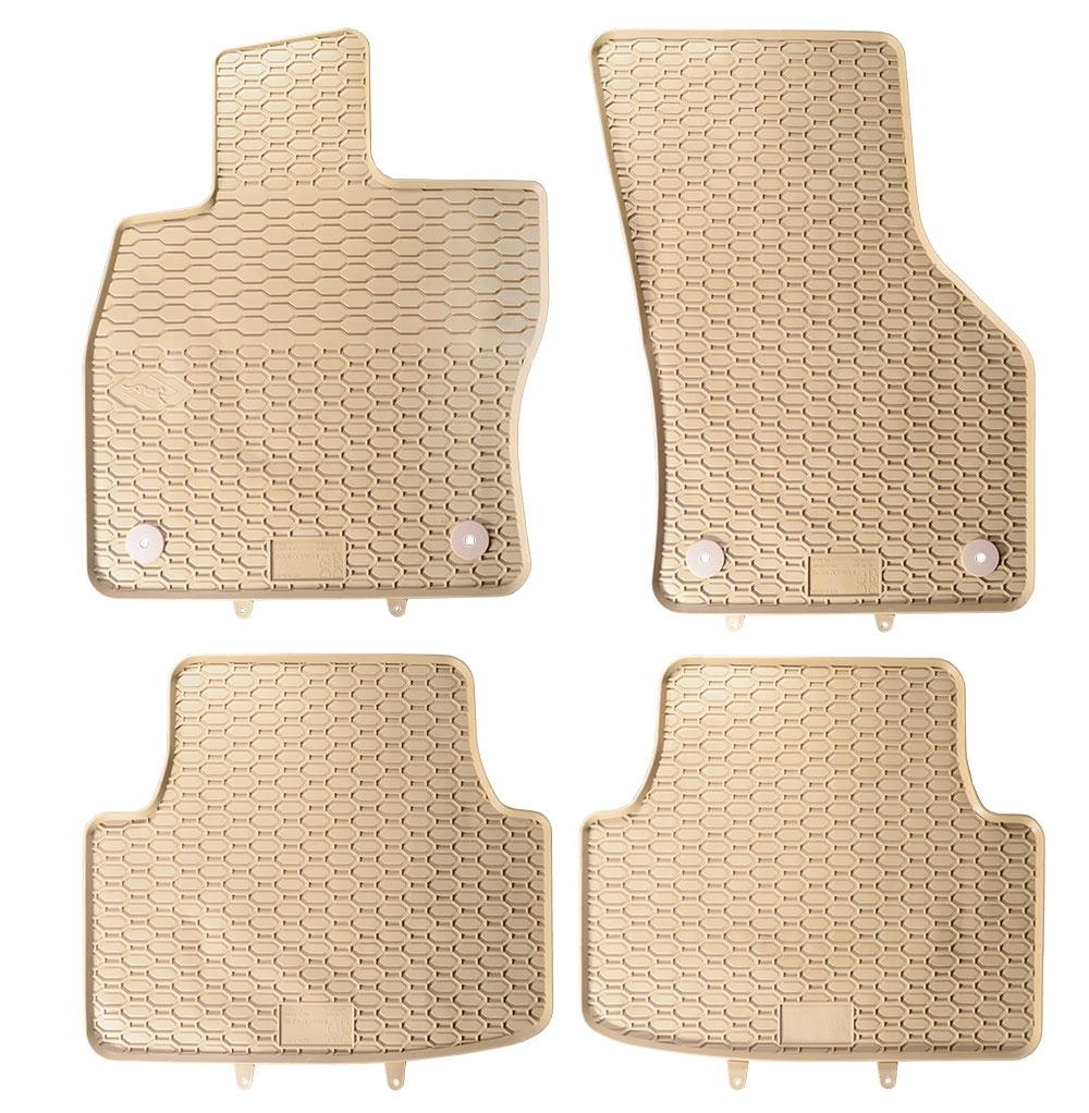 Gummifußmatten für Audi A3 8V / VW Passat B8