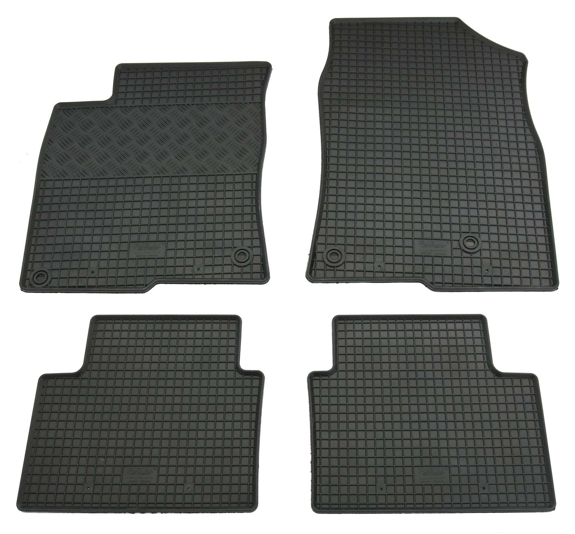 Gummi Fußmatten für Honda Civic X