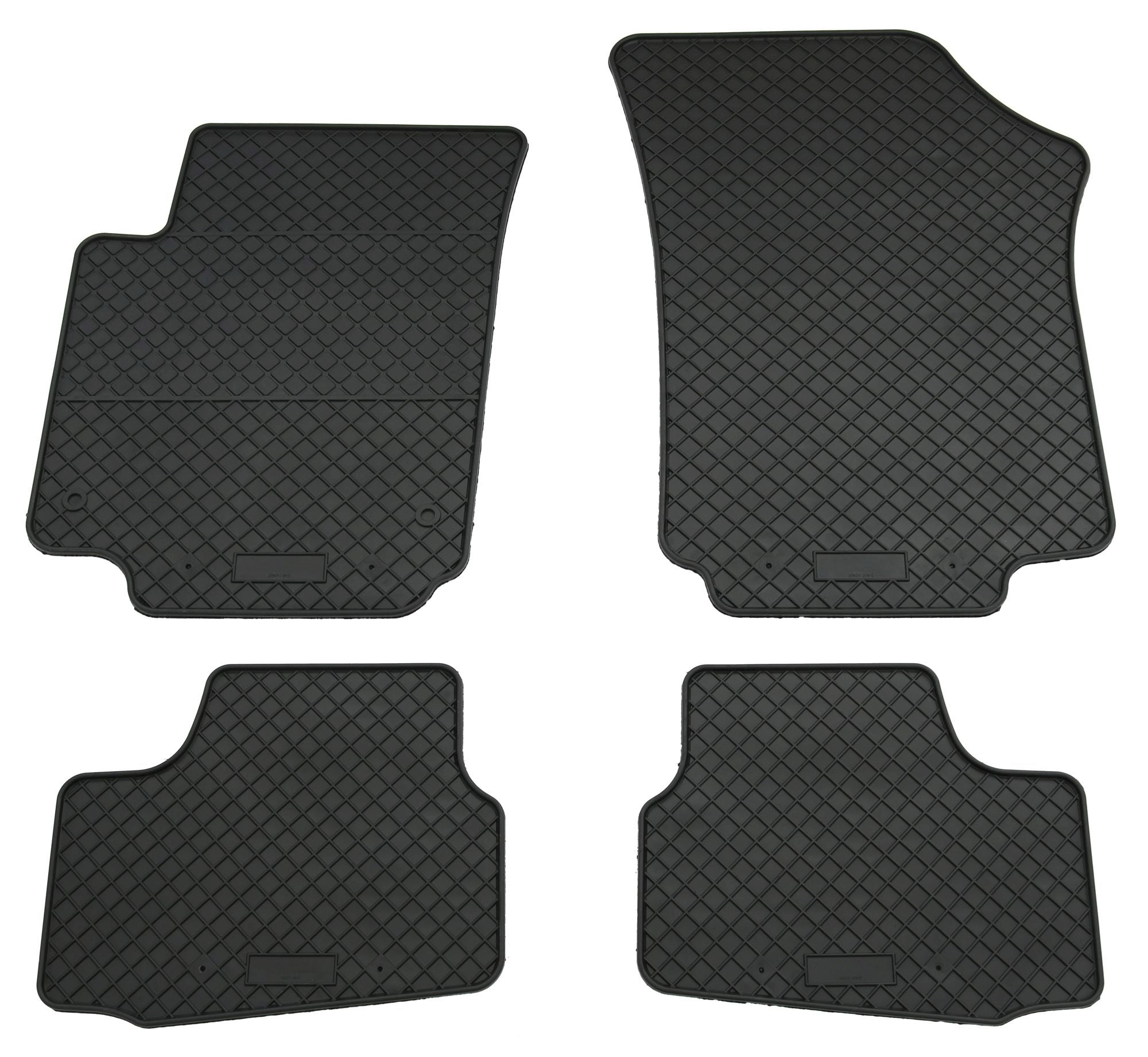 Gummi Fußmatten für Skoda Citigo