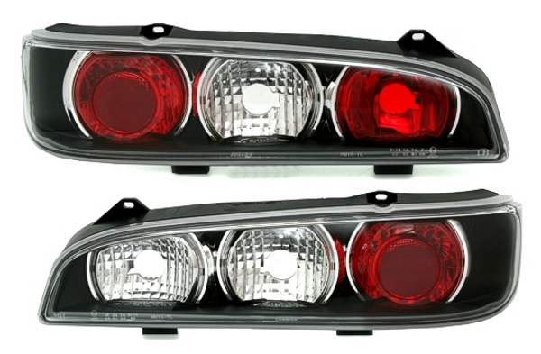 Rückleuchten für Fiat Seicento 187 in Schwarz