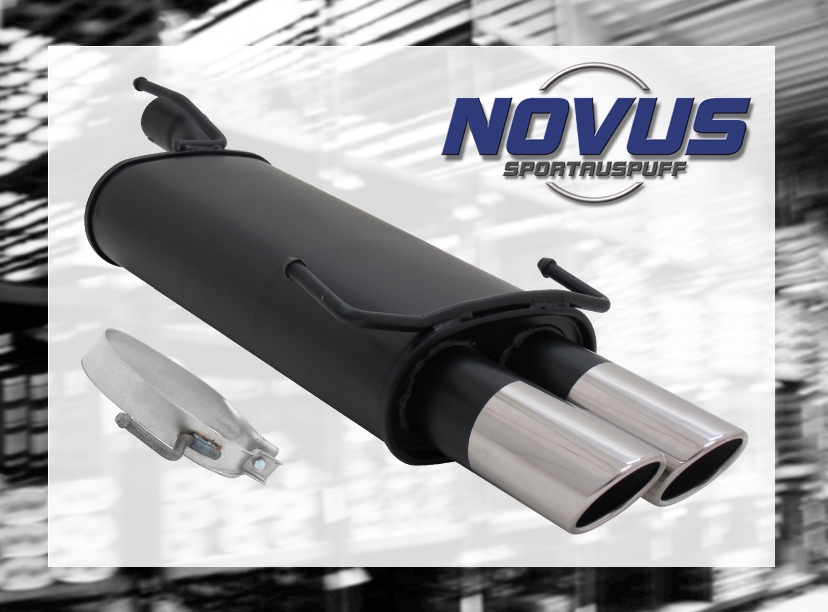 NOVUS ESD für Opel Kadett E + Astra F 2x76mm SR