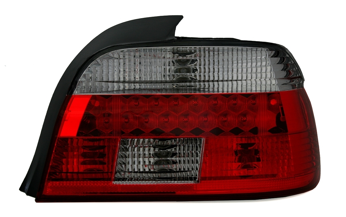LED Rückleuchten für 5er BMW E39 in Rot-Smoke