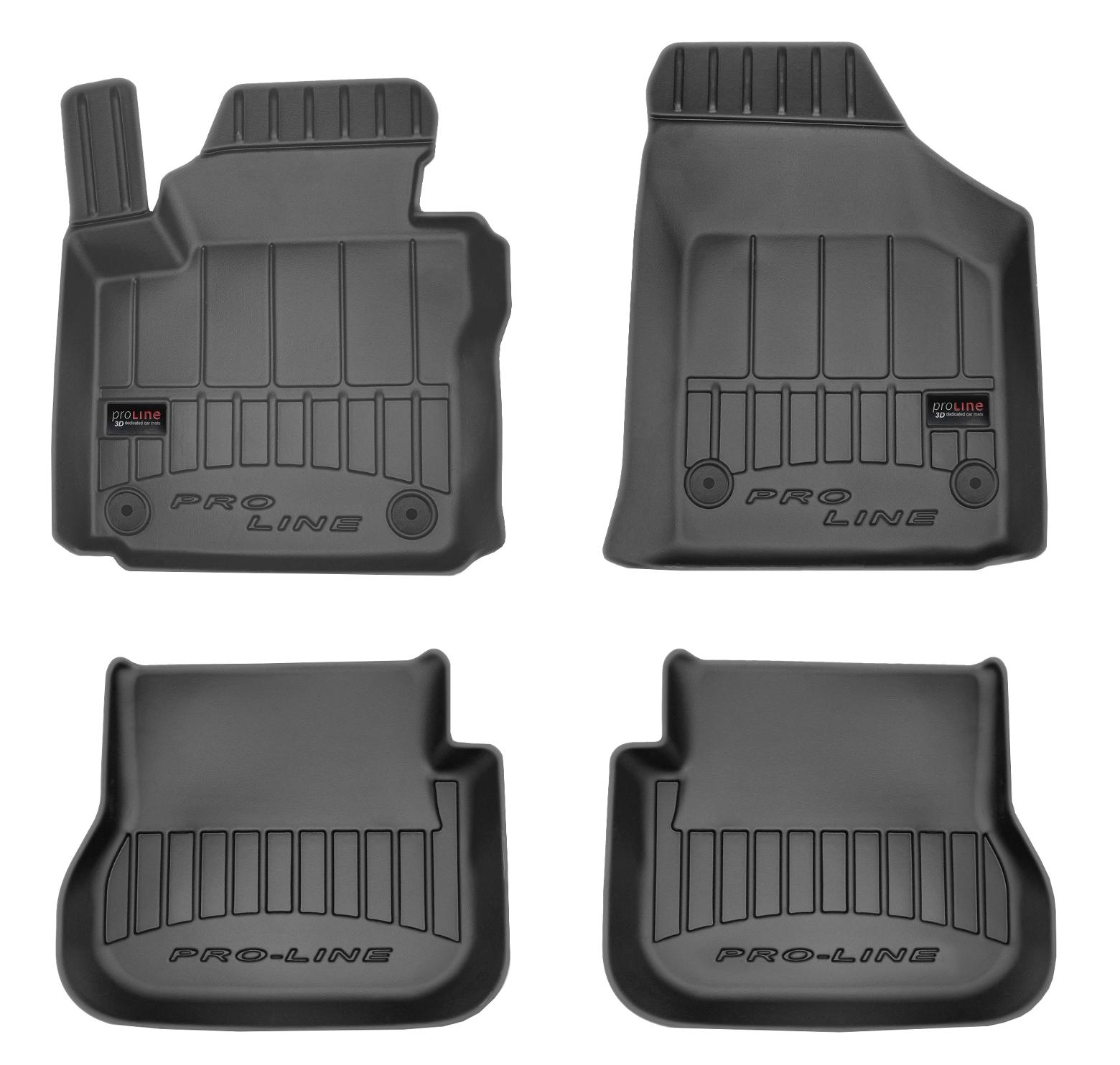 3D Gummifußmatten für VW Caddy 3 2K