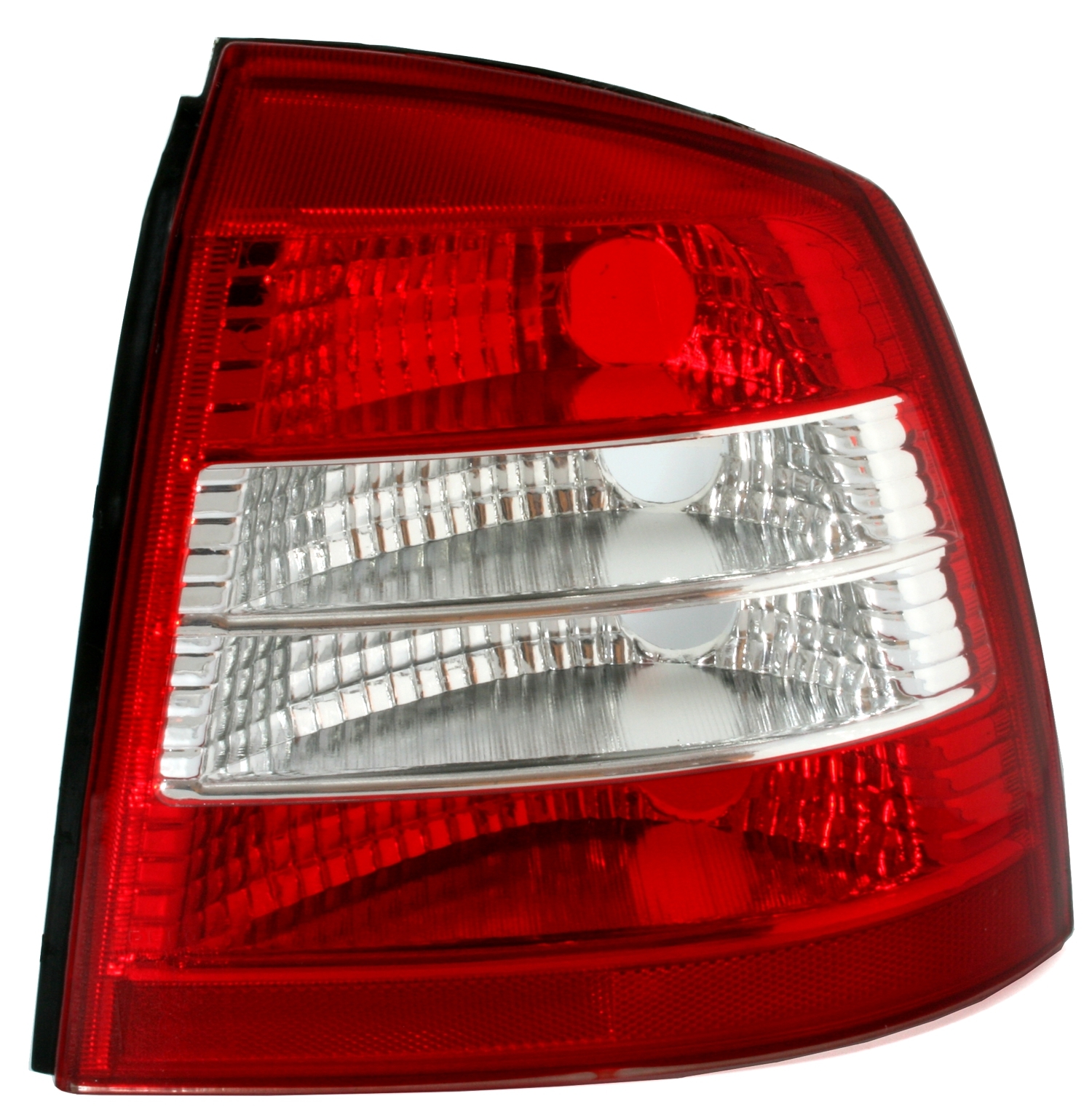 Rückleuchten Set für Opel Astra G Limo in Rot-Weiß