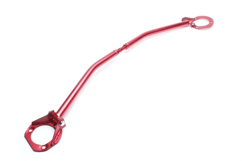 Alu Domstrebe für 3er BMW E46 6-Zylinder in Rot