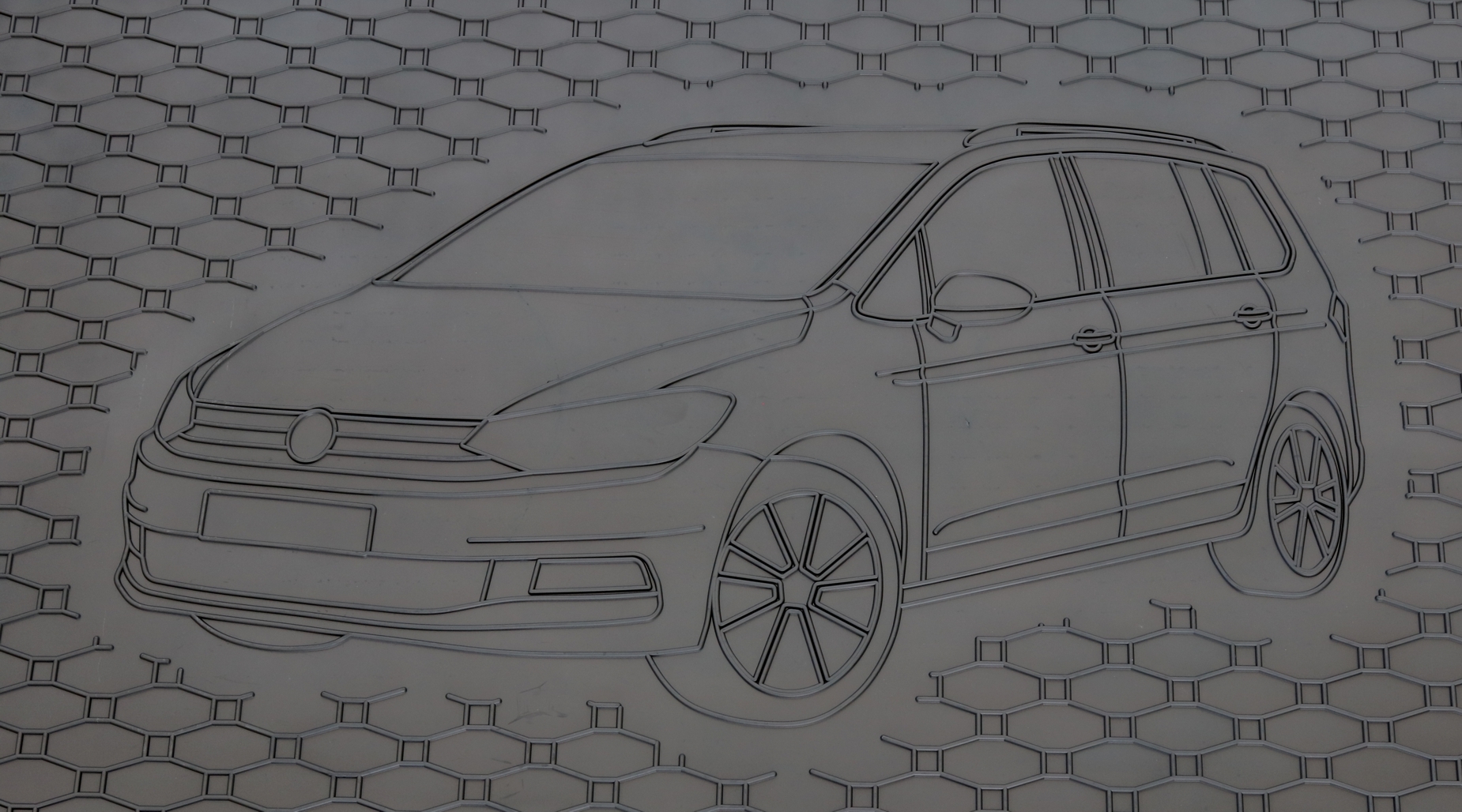 Kofferraumwanne für VW Touran