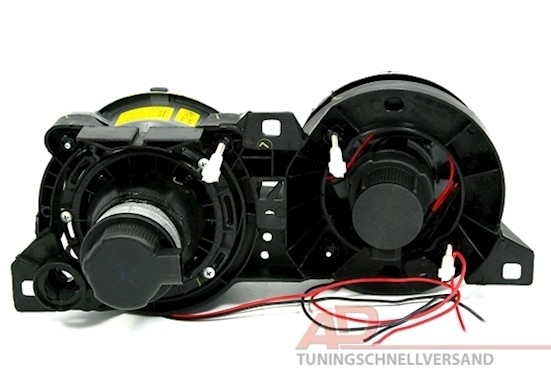 Angel Eyes Scheinwerfer für 3er BMW E30 in Chrom