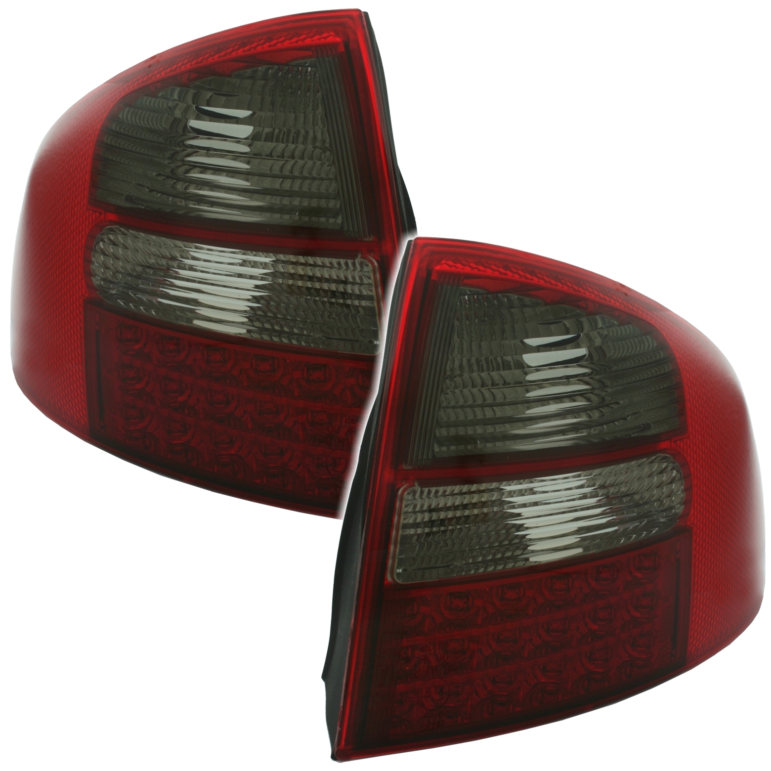 LED Rückleuchten Set für Audi A6 C5 in Rot-Smoke